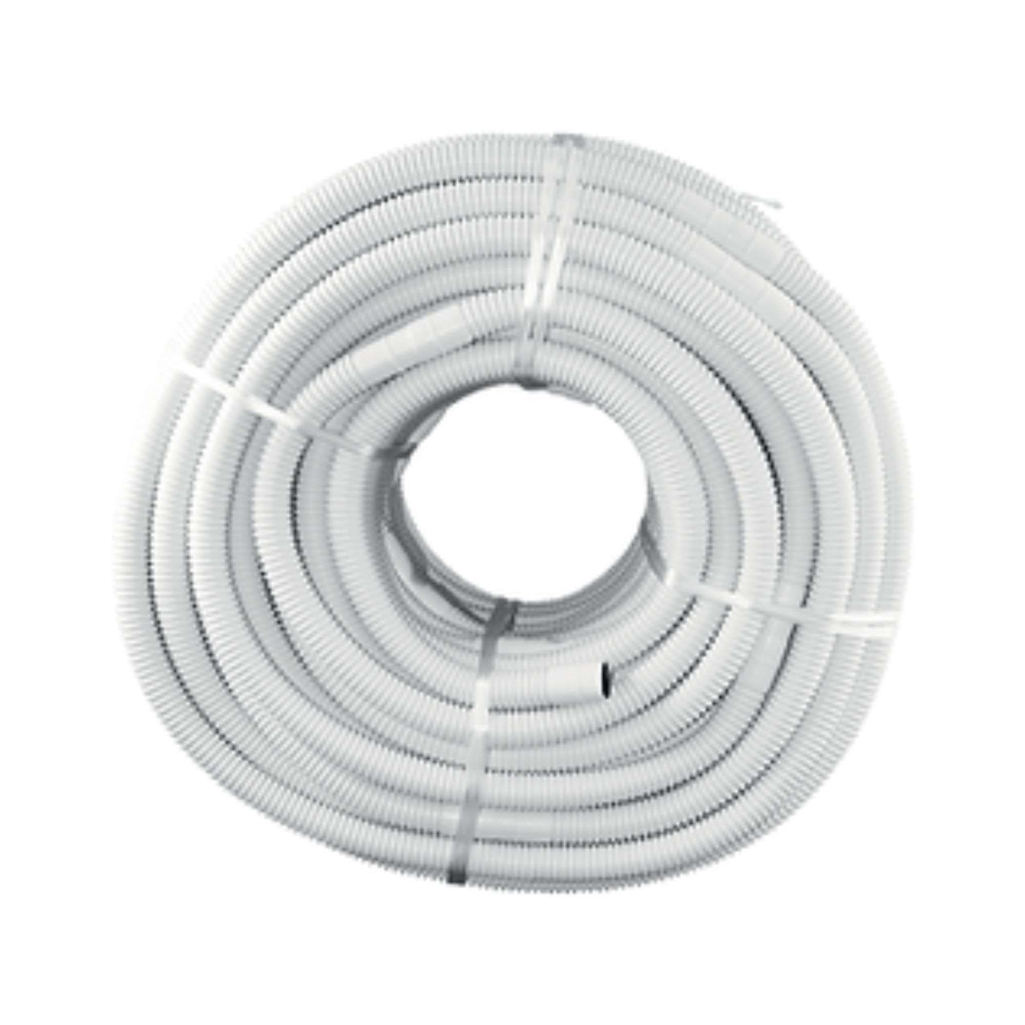 Tube d’évacuation flexible à double couche diamètre 16/18 mm - Rouleau de 50 mètres avec la référence 1504-1618 de la marque ZIMAKLIMA
