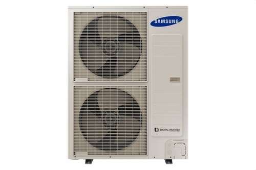 Unité extérieure bibloc aérothermie Samsung EHS TDM Plus 16 kW avec la référence AE160MXTPEH/EU de la marque SAMSUNG