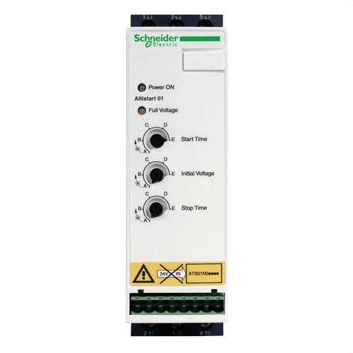 Démarreur progressif pour moteurs asynchrones ATS01 22A 7,5-11 kW Alistart 01 avec la référence ATS01N222QN de la marque SCHNEIDER ELECTRIC