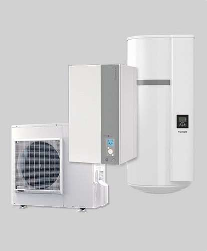 Ensemble aérothermie Thermor Alféa Extensa Duo Ai 10 avec la référence 601693 de la marque THERMOR