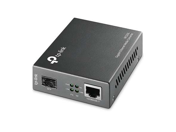 Convertisseur de média Gigabit Ethernet avec la référence MC220L de la marque TP-LINK