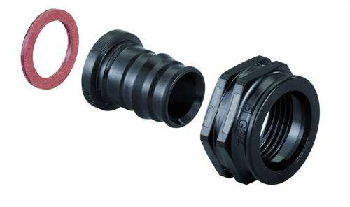 Uponor Q&E raccord écrou mobile PPSU 25-G1"SN avec la référence 1038025 de la marque UPONOR
