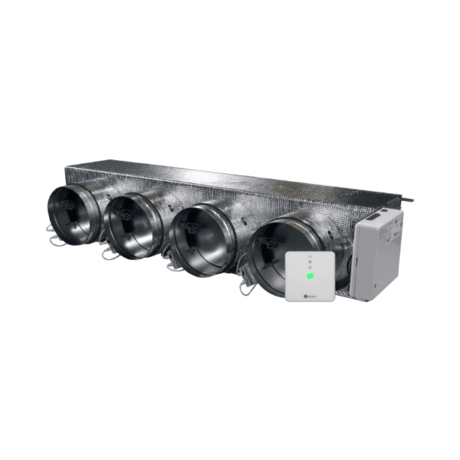 Plénum motorisé Airzone Easyzone 25 Wi-Fi Medium AZC25DAIBS07M4 pour Daikin – 4 sorties Ø200 mm (capacité moyenne) avec la référence AZC25DAIBS07M4 de la marque AIRZONE
