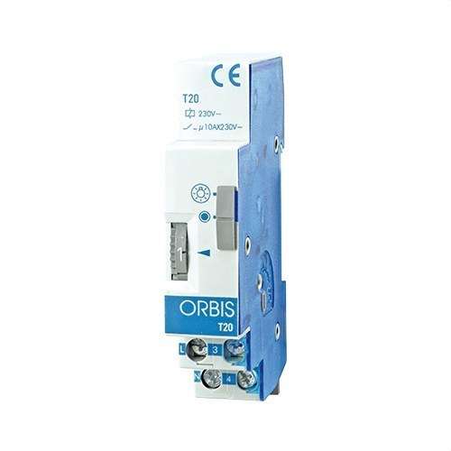 Mécanisme d'horlogerie modulaire T-20 230V RAIL DIN 45 secondes à 7 minutes avec la référence OB062031 de la marque ORBIS