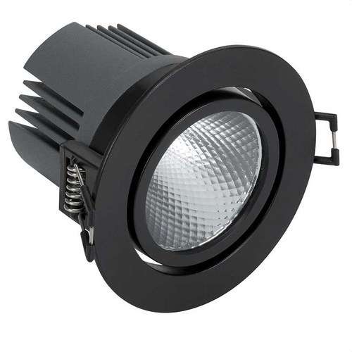 Downlight LED 703.23 Adjustable Round 3000K SPOT black with reference 70323038-283 from the brand SIMON