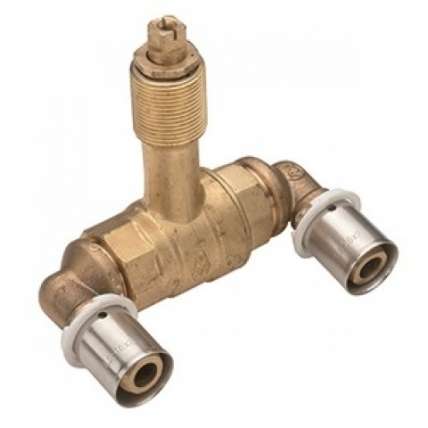 Corps clé sphérique en "U" diamètre tube 20mm avec la référence 438320 de la marque LATON