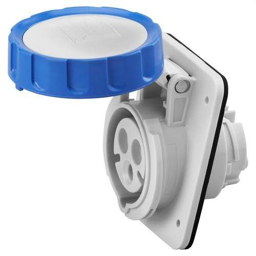 Base fixe encastrable à 10º IP67 2P+T 16A 230V 6H avec la référence GW62227H de la marque GEWISS