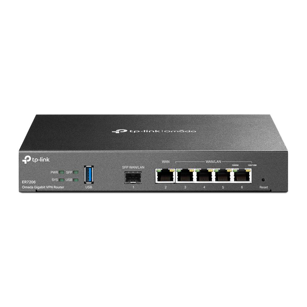Routeur VPN Gigabit Omada avec la référence ER7206 de la marque TP-LINK
