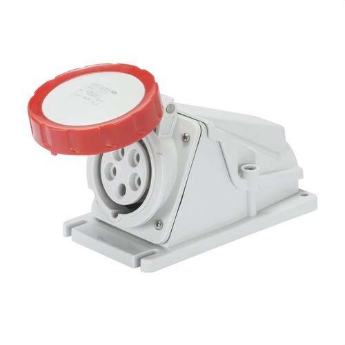 Base fixe de surface à 90º. IP67 3P+N+T 16A 400V avec la référence GW62505 de la marque GEWISS