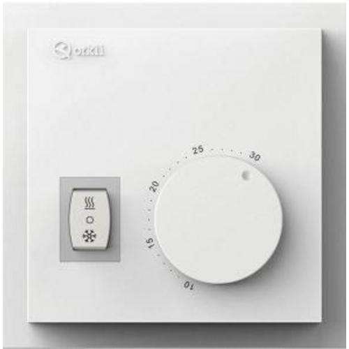 Thermostat câblé d'ambiance analogique Orkli RA110 Été/Hiver avec la référence RA110 de la marque ORKLI