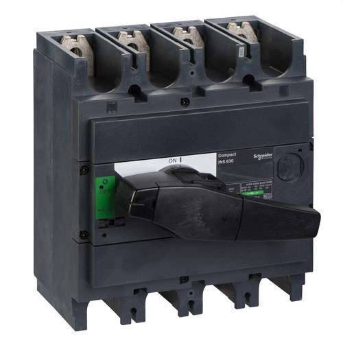 Interrupteur sectionneur Interpact INS630 4P 630A avec la référence 31115 de la marque SCHNEIDER ELECTRIC