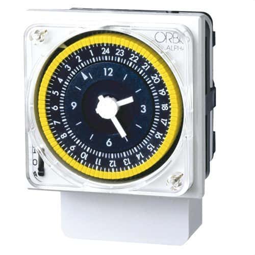 Orbis ALPHA QRS Modular Analogue Time Switch with reference OB270323 from the brand ORBIS