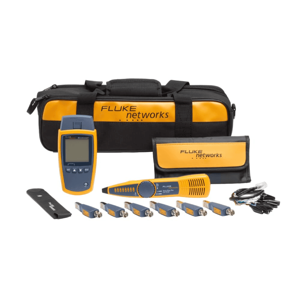 Kit professionnel Fluke Networks MicroScanner2 avec la référence MS2-KIT de la marque FLUKE NETWORKS