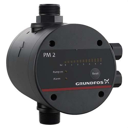 Gestionnaire de pression Démarrage/Arrêt PM 2 avec la référence 96848740 de la marque GRUNDFOS