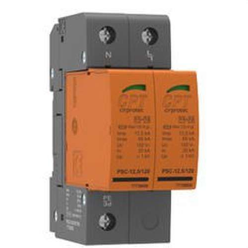 Parafoudre transitoire PSC2-230 TNS 2P 12,5kA 2 modules débrochable avec la référence 77738255 de la marque CIRPROTEC