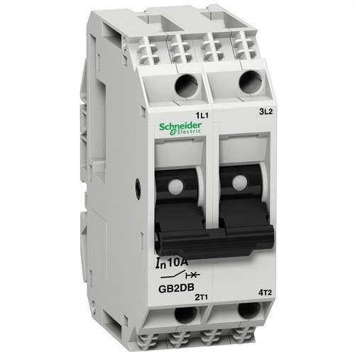 Disjoncteur différentiel TeSys 2P 3A avec la référence GB2DB08 de la marque SCHNEIDER ELECTRIC