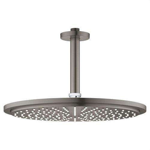 Pommeau de douche de plafond avec bras 142mm Rainshower Cosmopolitan 310 graphite avec la référence 26067AL0 de la marque GROHE