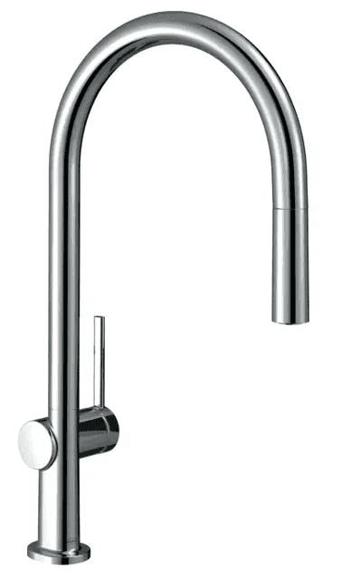 Mitigeur de cuisine extractible Hansgrohe Talis M54 chrome avec la référence 72801800 de la marque HANSGROHE