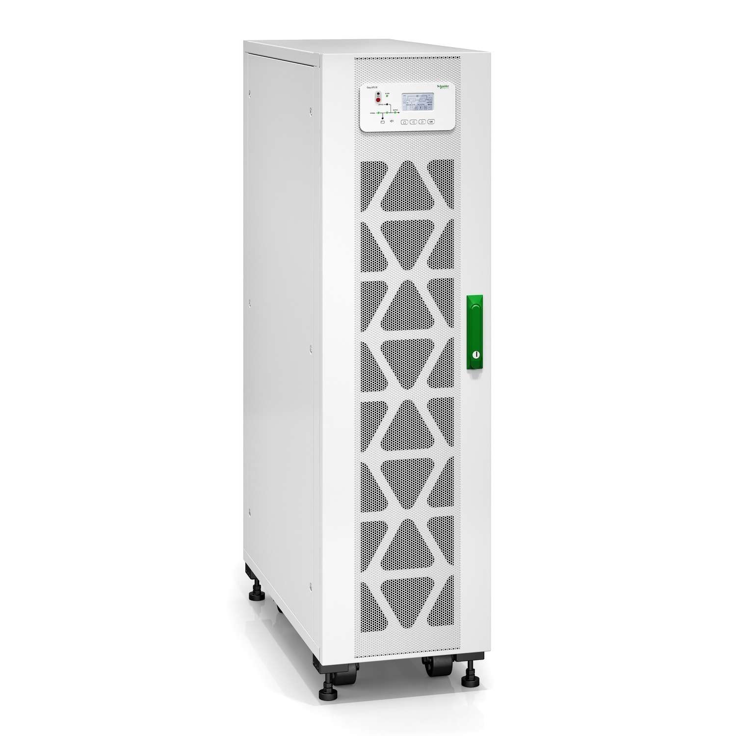 SAI Easy UPS 3S 10 kVA 400 V 3:3 pour batteries externes avec la référence E3SUPS10KHB2 de la marque SCHNEIDER ELECTRIC