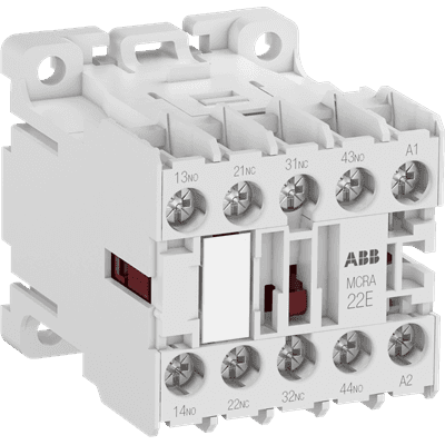 Relais contacteur mini ABB 50 Hz 415-440 V MCRA022ATW avec la référence 1SAH102053R9900 de la marque ABB