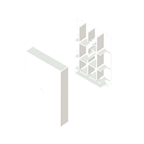 Dérivation à moulure blanc 16x100mm U24X avec la référence 80434-2 de la marque UNEX