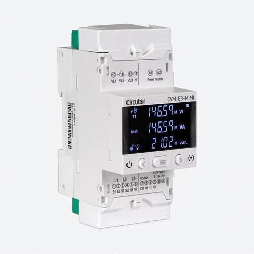 Analyseur de réseaux triphasé Circutor CVM-E3-MINI-ITF-485-IC avec la référence M56414. de la marque CIRCUTOR