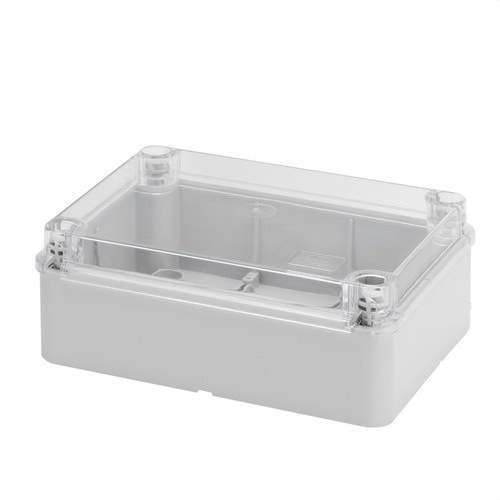 Boîte de dérivation avec couvercle transparent IP65 380x300x120mm avec la référence GW44430 de la marque GEWISS