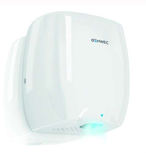 Sèche-mains avec capteur électronique E-flow aluminium blanc 220-240V avec la référence GW01 12 02 00 de la marque GENWEC