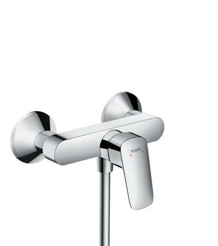 Mitigeur de douche Logis chrome avec la référence 71600000 de la marque HANSGROHE