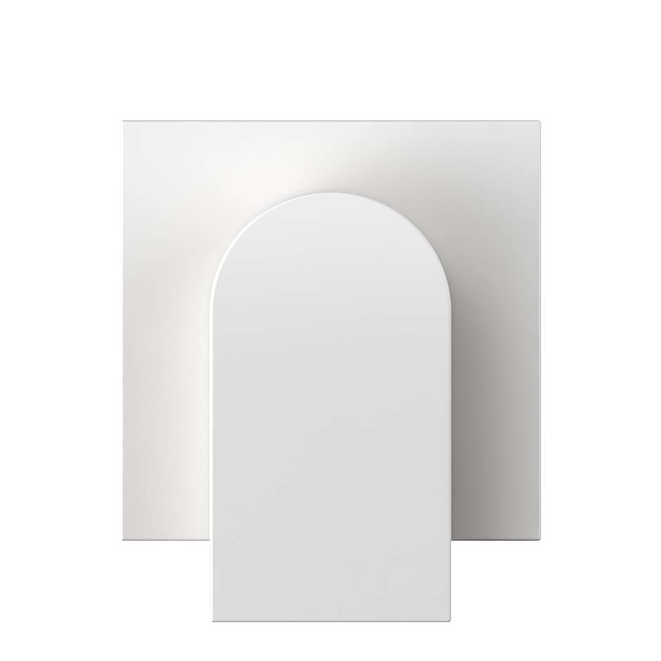 Cache pour connecteur fibre optique double blanc mat Simon 360 avec la référence 36000546-190 de la marque SIMON