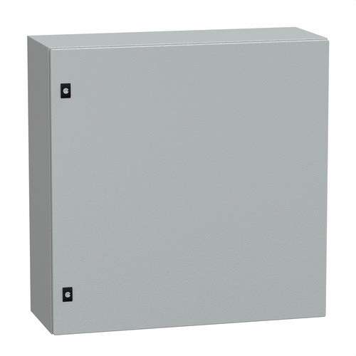Armoire murale en acier porte pleine sans plaque de montage 800x800x300 PanelSeT CRN avec la référence NSYCRN88300 de la marque SCHNEIDER ELECTRIC