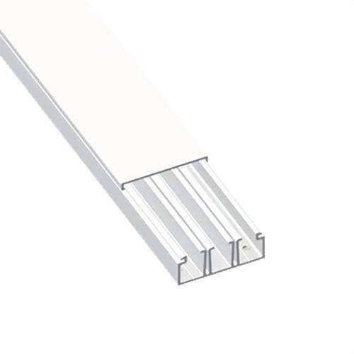 Cadre avec 2 cloisons blanc 20x75mm avec la référence 78147-2 de la marque UNEX