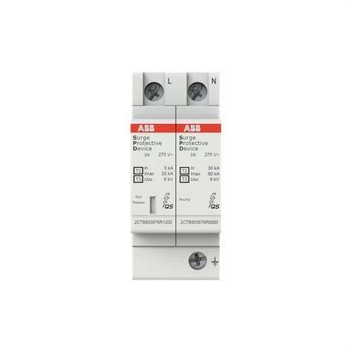 Parafoudre OVR T2-T3 1N 20-275 P QS avec la référence 2CTB803972R1200 de la marque ABB