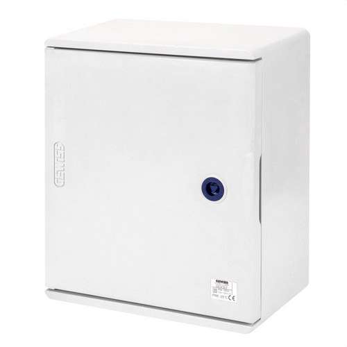 Boîtier étanche renforcé gris 46QP 250x300x160mm avec la référence GW46001F de la marque GEWISS