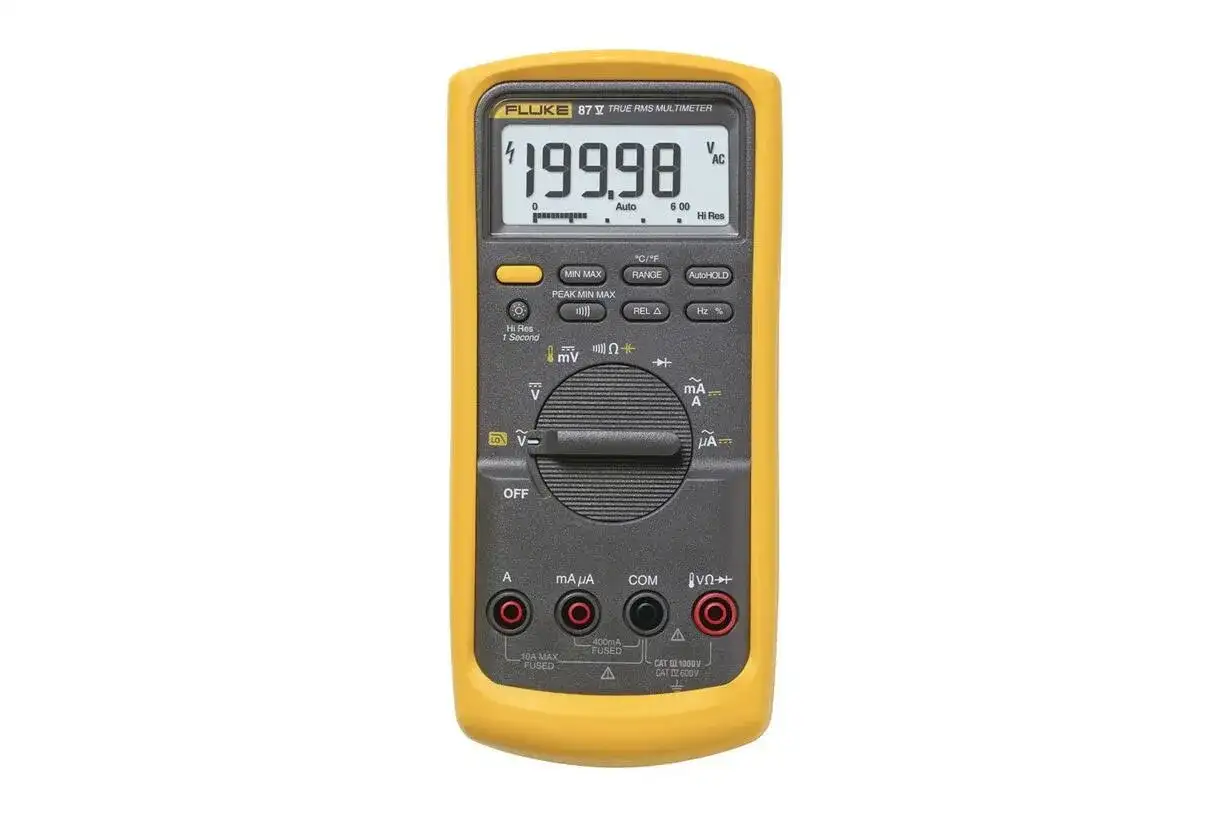 Multimètre numérique industriel Fluke 87V True RMS 1000 V CAT III / 600 V CAT IV avec la référence 3947858 de la marque FLUKE