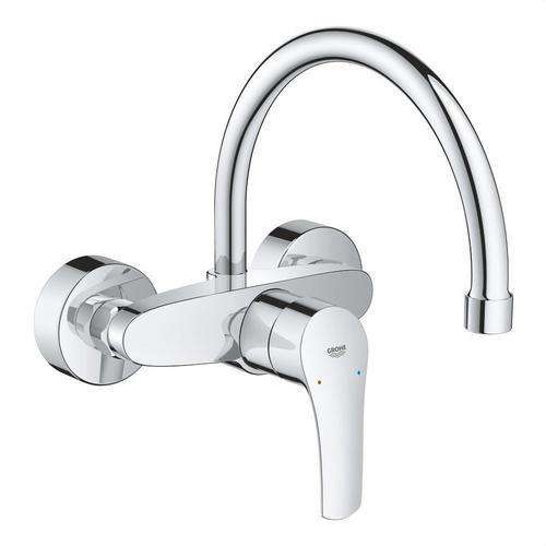 Mitigeur mural de cuisine Eurosmart chromé avec la référence 32482003 de la marque GROHE