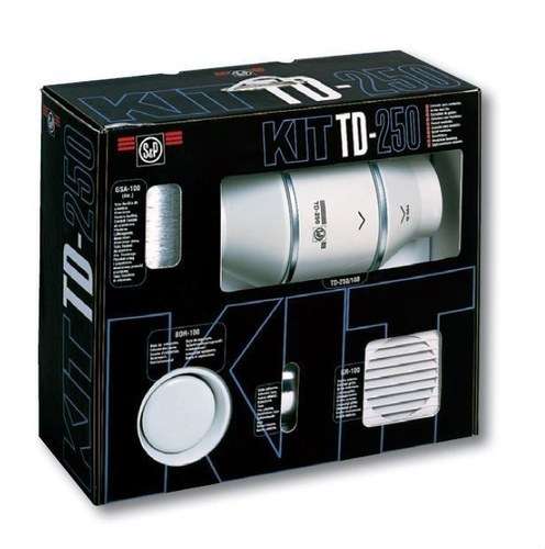 Kit d'extraction TD-MIXVENT TD-160/100N avec la référence 5211225700 de la marque SOLER & PALAU