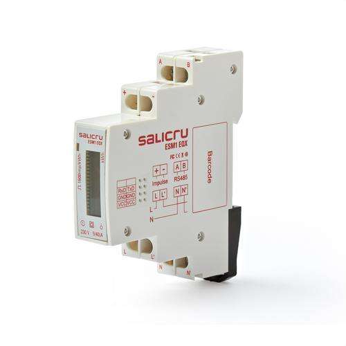Compteur d'énergie intelligent monophasé Smart Meter ESM1 EQX avec la référence 6B2OP000008 de la marque SALICRU
