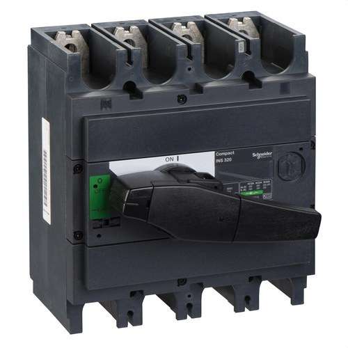Disjoncteur sectionneur Interpact INS320 4P 320A avec la référence 31109 de la marque SCHNEIDER ELECTRIC