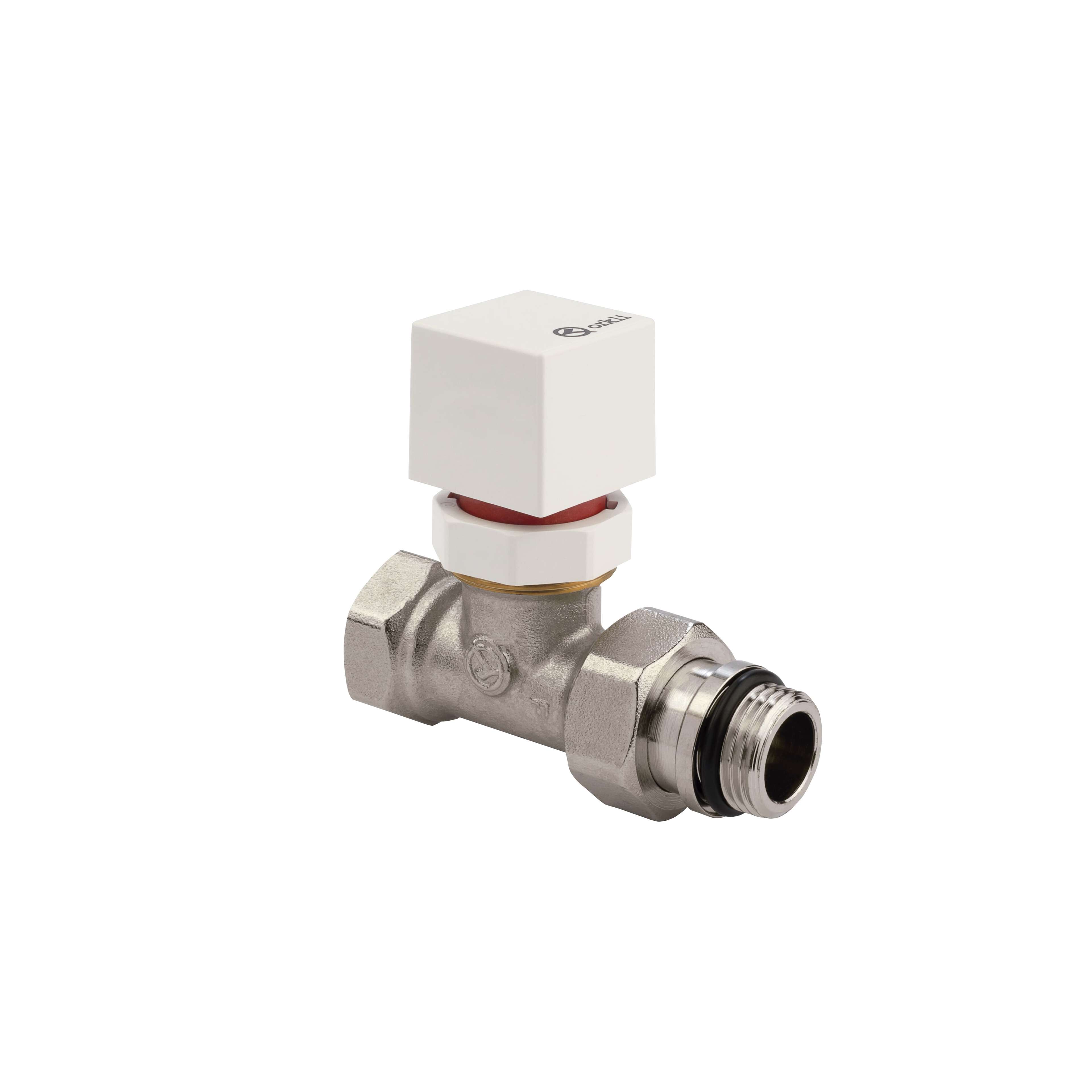 Vanne bitube thermostatique femelle droite 1/2" avec la référence 67520 de la marque ORKLI