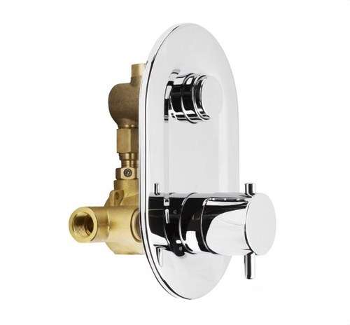 Mitigeur de douche thermostatique encastré 1/2" avec la référence 1180 04 de la marque GENEBRE