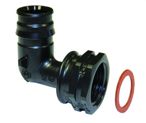 Uponor Q&E coude écrou mobile PPSU 20-G1/2"SN avec la référence 1038038 de la marque UPONOR
