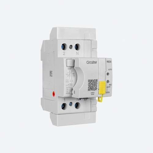 Disjoncteur différentiel réarmable REC4 2P 63A 30mA avec la référence P26A31. de la marque CIRCUTOR