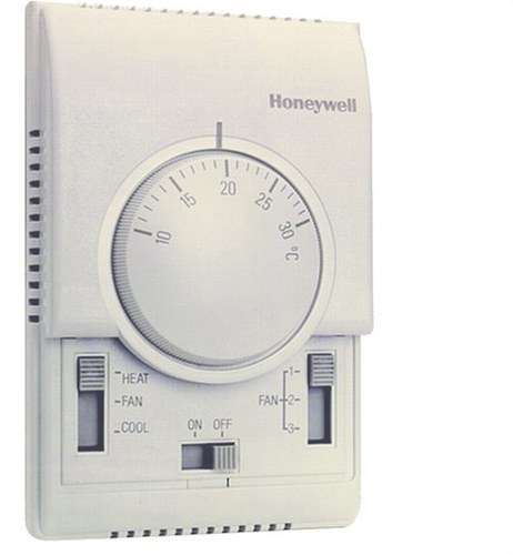 Thermostat fan-coil à 2 tubes, chauffage et réfrigération avec la référence T6371B1017 de la marque RESIDEO