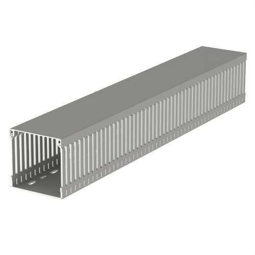 Goulotte grise U23X 80x80mm avec la référence 80.80.77 de la marque UNEX