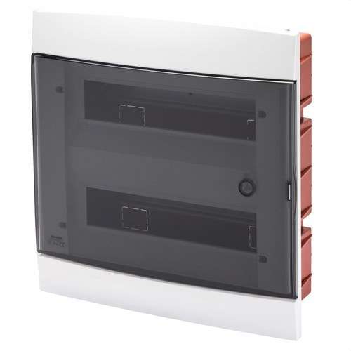Boîte de distribution encastrée décorative 24 modules avec la référence GW40233TB de la marque GEWISS