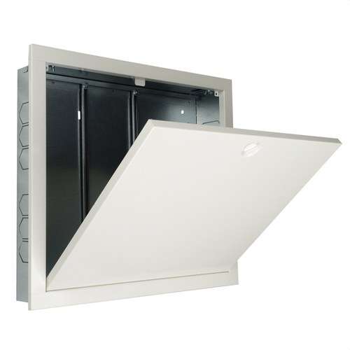 Armoire en acier galvanisé pour collecteurs 840x510x90 mm avec la référence 1008090 de la marque ORKLI