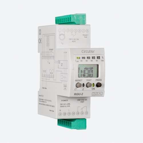 Relais de protection diffÃ©rentielle Circutor RGU2 avec la référence P11A61. de la marque CIRCUTOR