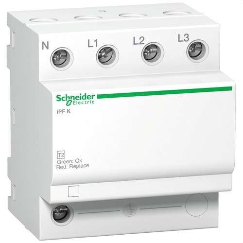 Parafoudre de type 2 Acti9 iPFK40 40KA 340V 3P+N avec la référence A9L15688 de la marque SCHNEIDER ELECTRIC