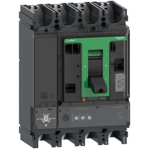 Disjoncteur ComPacT NSX400N 50kA AC 4P4R 400A Micrologic 2.3 avec la référence C40N42D400 de la marque SCHNEIDER ELECTRIC